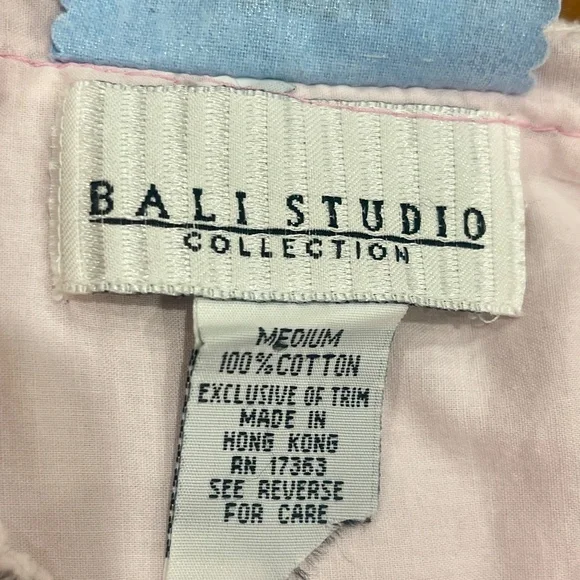 Pink Upcycled Boho Shabby Chic High Low  Dress with  Ruffles & Appliqués, Size M - Picture 3 of 13